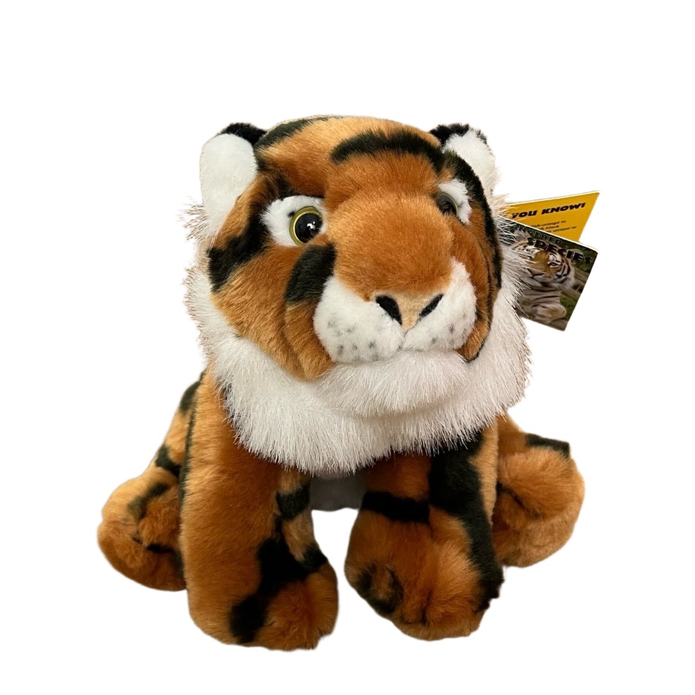 NWT Tiger Plush Keel‎ Toys Limited Orange Surface Washable